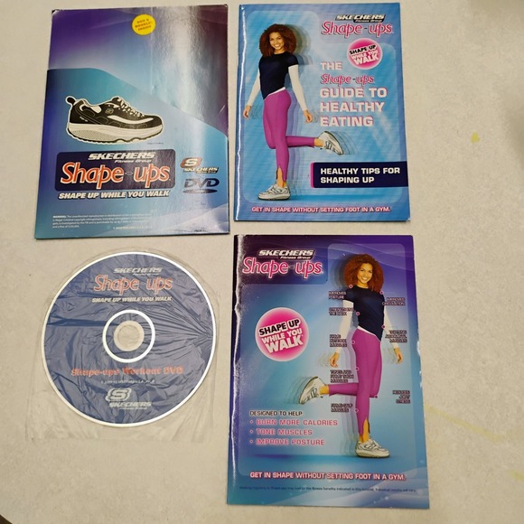 Skechers Shape Ups Fitness‎ Shoes Women's US 8 Black Leather Sneaker Walking - Picture 14 of 16